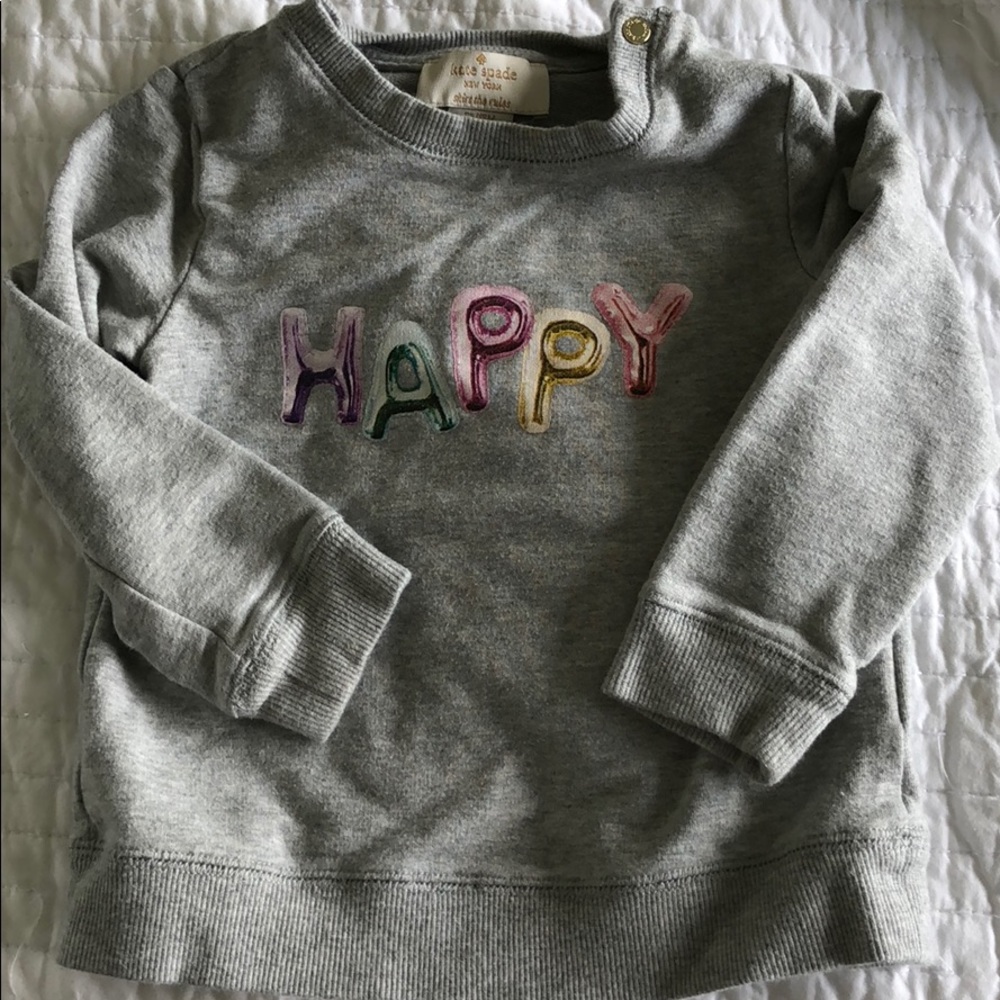 Kate Spade baby girl sweatshirt